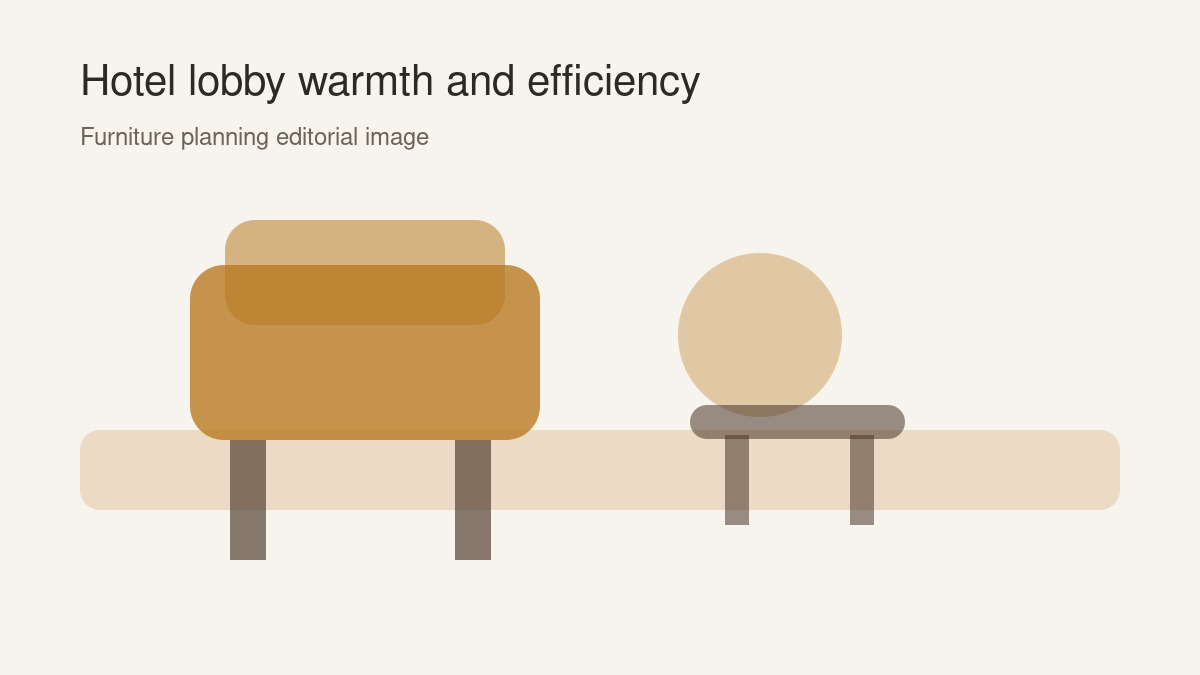 Hotel Lobby Furniture Trends That Feel Warm Without Losing Efficiency